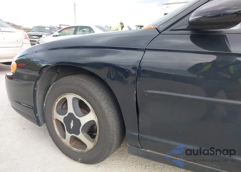 2002 Chevrolet Monte Carlo Ss z USA, uszkodzony, nr VIN 2G1WX15K829357949